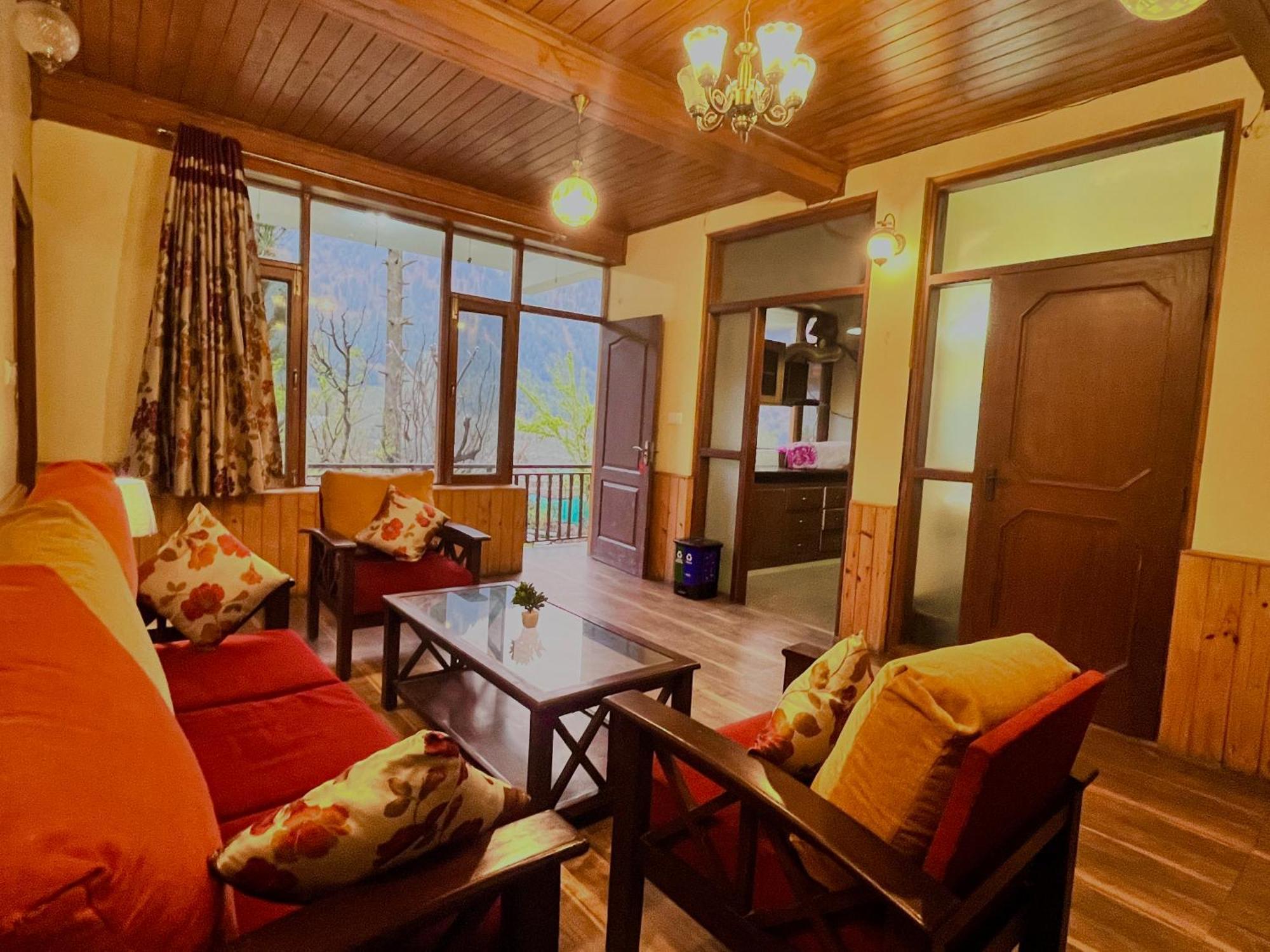 Nature Valley View Resort Manali 2 Bedrooms Luxury Cottages And Valley View Экстерьер фото
