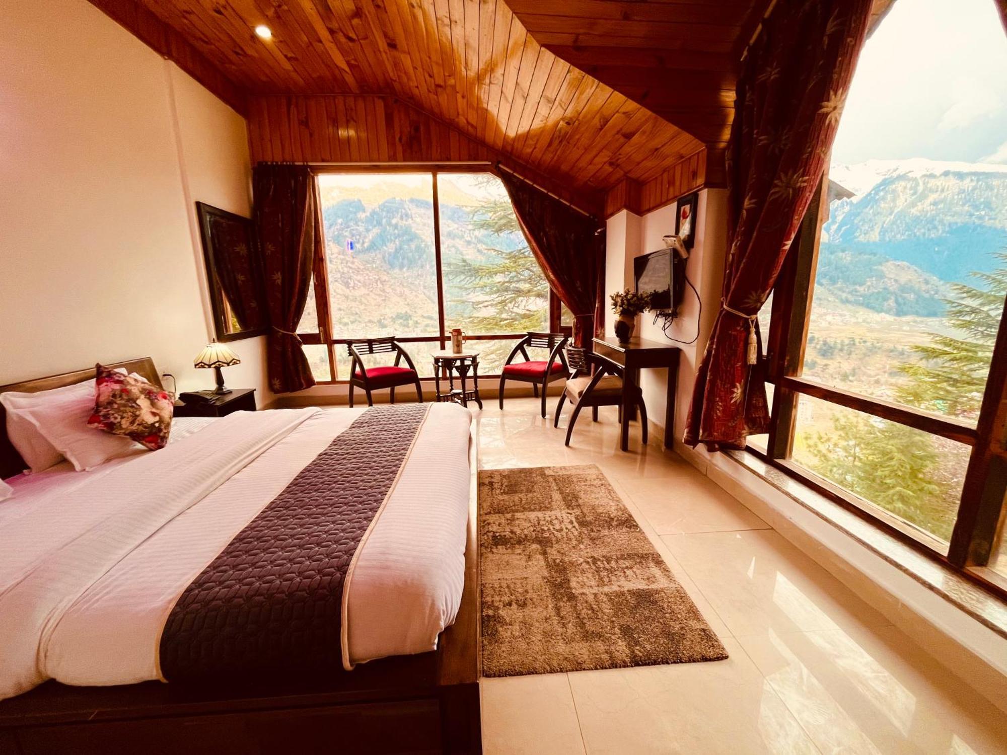 Nature Valley View Resort Manali 2 Bedrooms Luxury Cottages And Valley View Экстерьер фото