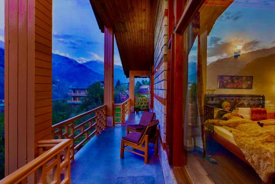 Nature Valley View Resort Manali 2 Bedrooms Luxury Cottages And Valley View Экстерьер фото